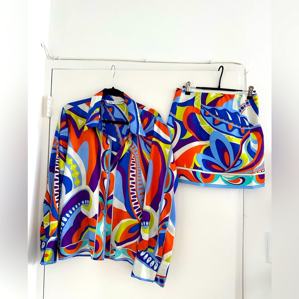 Pucci esk Zara Skirt Set